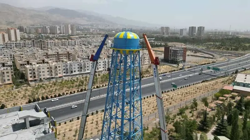 اجاره جرثقیل سنگین تهران - کرایه با قیمت مناسب