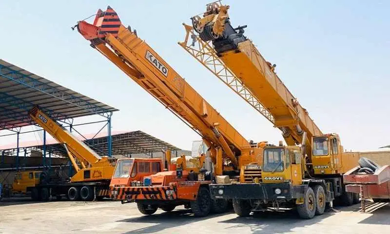 واردات جرثقیل دست دوم - تعرفه ها و مجوز لازم